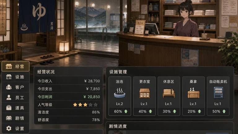 背德浴场 角色养成 页面配图 3
